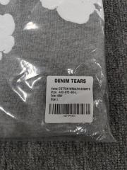 [1:1 Top Quality] Denim Tears Gray Cotton Wreath Shorts