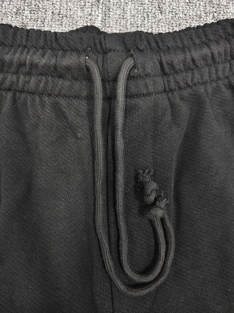 [1:1 Top Quality] Denim Tears Mono Black Cotton Wreath Shorts