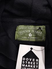 [1:1 TOP QUALITY] Denim Tears Mono Black Foam Cotton Wreath Pullover Hoodie