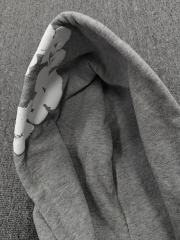 [1:1 TOP QUALITY] Denim Tears Gray Foam Cotton Wreath Zipped Hoodie
