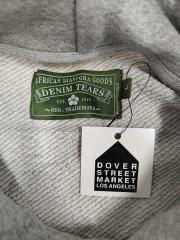 [1:1 TOP QUALITY] Denim Tears Gray Foam Cotton Wreath Pullover Hoodie