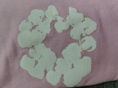 [1:1 Top Quality] Denim Tears Pink Cotton Wreath Jogger Sweatpants