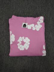 [1:1 TOP QUALITY] Denim Tears Pink Foam Cotton Wreath Pullover Hoodie