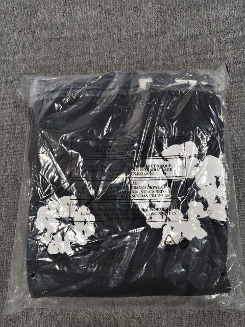 [1:1 TOP QUALITY] Denim Tears Black Foam Cotton Wreath Pullover Hoodie