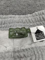 [1:1 Top Quality] Denim Tears Gray Cotton Wreath Jogger Sweatpants
