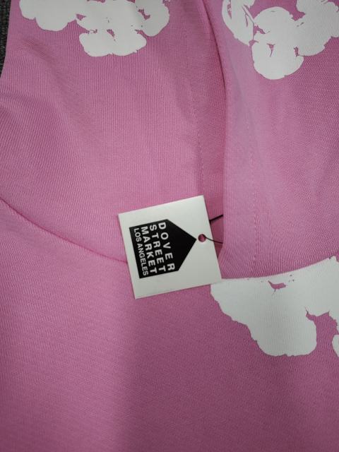 [1:1 TOP QUALITY] Denim Tears Pink Foam Cotton Wreath Pullover Hoodie