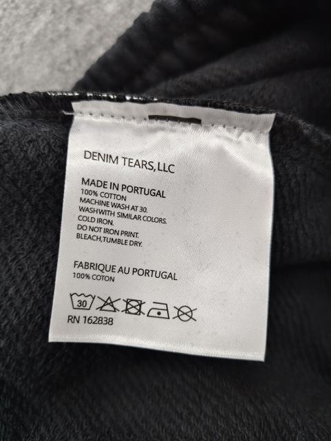 [1:1 Top Quality] Denim Tears Royal Blue Cotton Wreath Jogger Sweatpants