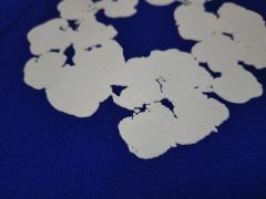 [1:1 TOP QUALITY] Denim Tears Royal Blue Foam Cotton Wreath Pullover Hoodie