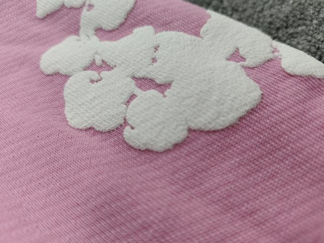 Denim Tears Pink Cotton Wreath Jogger Sweatpants