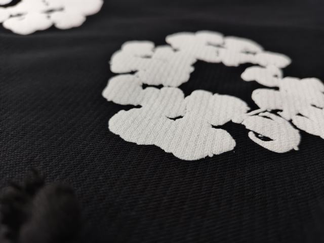 [1:1 Top Quality] Denim Tears Royal Blue Cotton Wreath Jogger Sweatpants