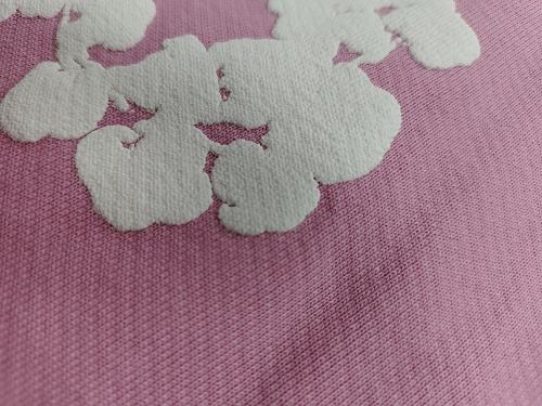 Denim Tears Pink Cotton Wreath Jogger Sweatpants