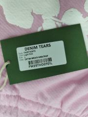[1:1 Top Quality] Denim Tears Pink Cotton Wreath Jogger Sweatpants