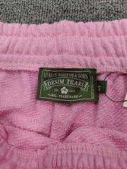 Denim Tears Pink Cotton Wreath Jogger Sweatpants