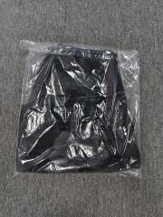 [1:1 Top Quality] Denim Tears Mono Black Cotton Wreath Shorts