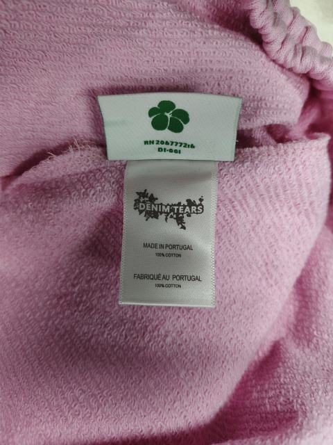 [1:1 Top Quality] Denim Tears Pink Cotton Wreath Shorts