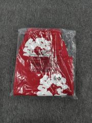 [1:1 Top Quality] Denim Tears Red Cotton Wreath Shorts