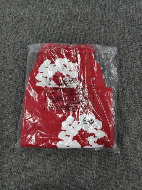 [1:1 Top Quality] Denim Tears Red Cotton Wreath Shorts