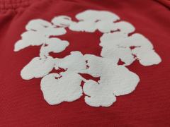 [1:1 Top Quality] Denim Tears Red Cotton Wreath Jogger Sweatpants