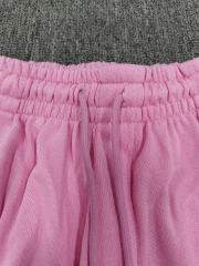 [1:1 Top Quality] Denim Tears Pink Cotton Wreath Shorts