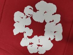 [1:1 TOP QUALITY] Denim Tears Red Foam Cotton Wreath Pullover Hoodie