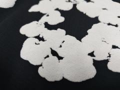[1:1 TOP QUALITY] Denim Tears Black Foam Cotton Wreath Pullover Hoodie