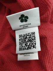 [1:1 TOP QUALITY] Denim Tears Red Foam Cotton Wreath Zipped Hoodie