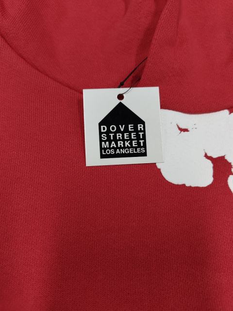 [1:1 TOP QUALITY] Denim Tears Red Foam Cotton Wreath Pullover Hoodie