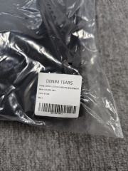 [1:1 TOP QUALITY] Denim Tears Mono Black Foam Cotton Wreath Pullover Hoodie