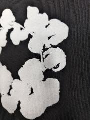 [1:1 Top Quality] Denim Tears Black Cotton Wreath Shorts