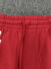 [1:1 Top Quality] Denim Tears Red Cotton Wreath Shorts
