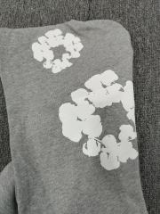 [1:1 TOP QUALITY] Denim Tears Gray Foam Cotton Wreath Pullover Hoodie
