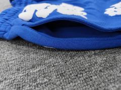 [1:1 Top Quality] Denim Tears Royal Blue Cotton Wreath Shorts