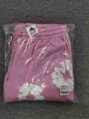 Denim Tears Pink Cotton Wreath Jogger Sweatpants