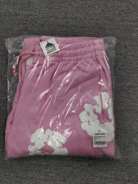 Denim Tears Pink Cotton Wreath Jogger Sweatpants