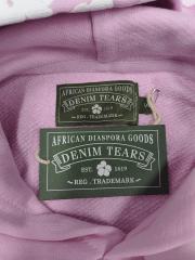 [1:1 TOP QUALITY] Denim Tears Pink Foam Cotton Wreath Pullover Hoodie
