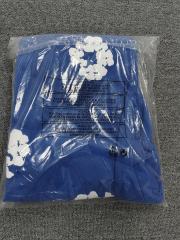 [1:1 Top Quality] Denim Tears Royal Blue Cotton Wreath Jogger Sweatpants