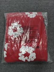 [1:1 Top Quality] Denim Tears Red Cotton Wreath Jogger Sweatpants