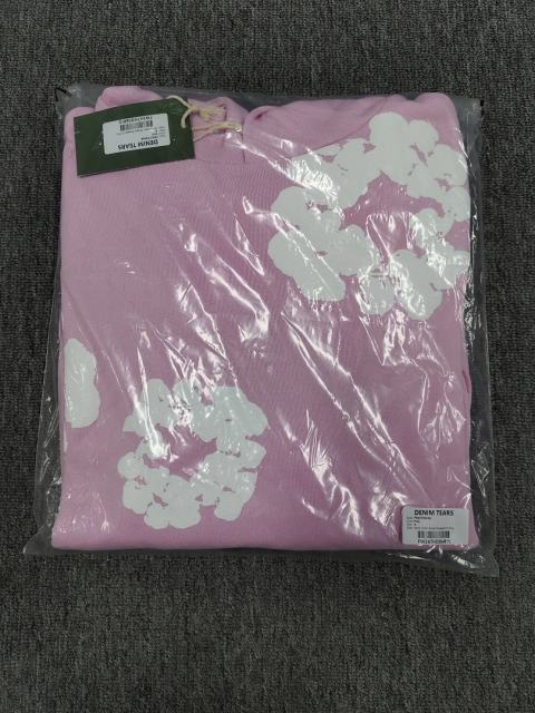 [1:1 TOP QUALITY] Denim Tears Pink Foam Cotton Wreath Pullover Hoodie