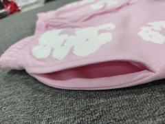 [1:1 Top Quality] Denim Tears Pink Cotton Wreath Shorts