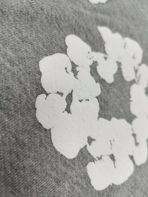 [1:1 TOP QUALITY] Denim Tears Gray Foam Cotton Wreath Pullover Hoodie