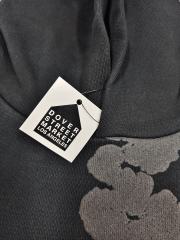[1:1 TOP QUALITY] Denim Tears Mono Black Foam Cotton Wreath Pullover Hoodie