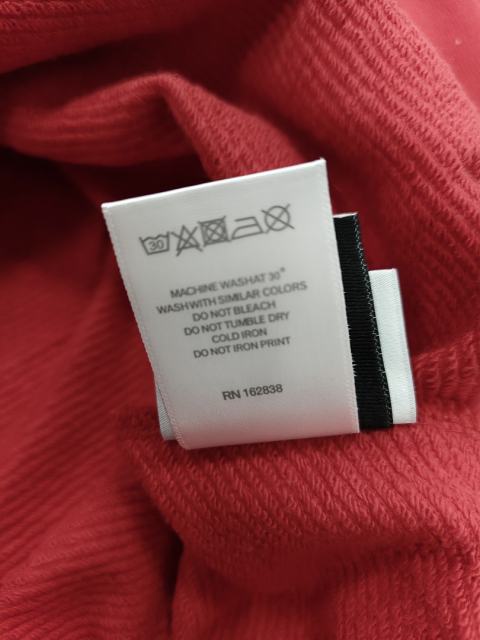 [1:1 TOP QUALITY] Denim Tears Red Foam Cotton Wreath Zipped Hoodie