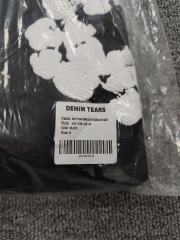 [1:1 Top Quality] Denim Tears Royal Blue Cotton Wreath Jogger Sweatpants