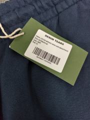 [1:1 Top Quality] Denim Tears Navy Cotton Wreath Straight Sweatpants