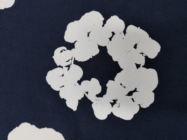 [1:1 TOP QUALITY] Denim Tears Navy Blue Foam Cotton Wreath Pullover Hoodie