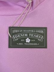 [1:1 TOP QUALITY] Denim Tears Pink Rhinestone Cotton Wreath Pullover Hoodie