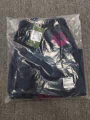 [1:1 Top Quality] Denim Tears Navy Rhinestone Cotton Wreath Shorts