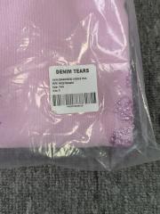 [1:1 TOP QUALITY] Denim Tears Pink Rhinestone Cotton Wreath Pullover Hoodie