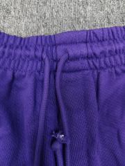 [1:1 Top Quality] Denim Tears Purple Cotton Wreath Shorts