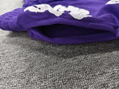 [1:1 Top Quality] Denim Tears Purple Cotton Wreath Shorts